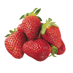 Frutillas frescas, jugosas y saludables, ricas en vitamina C y antioxidantes.